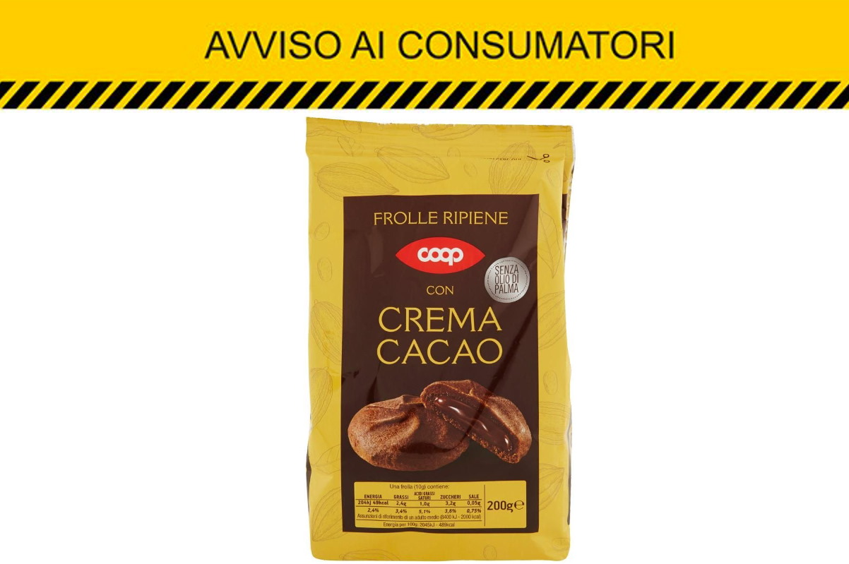 coop biscotti cacao
