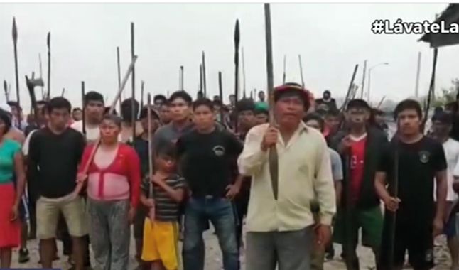 indigeni protesta