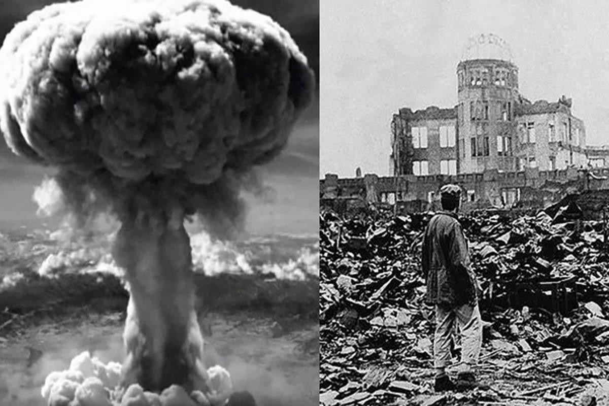 Hiroshima, 77 anni fa il lancio della prima bomba atomica che seminò morte  e sconvolse il mondo intero - greenMe