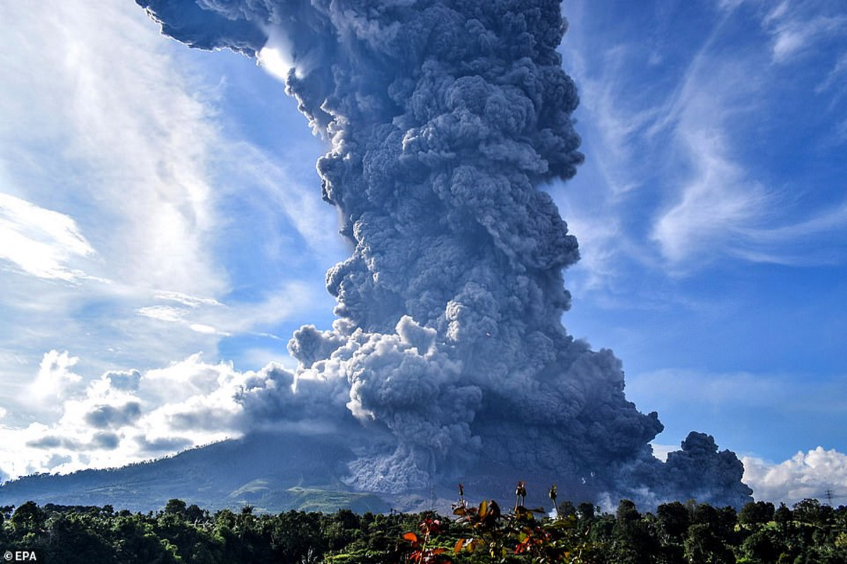 Eruzione vulcano Indonesia