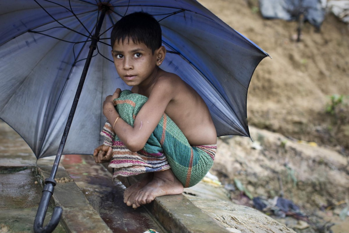 bambini rohingya