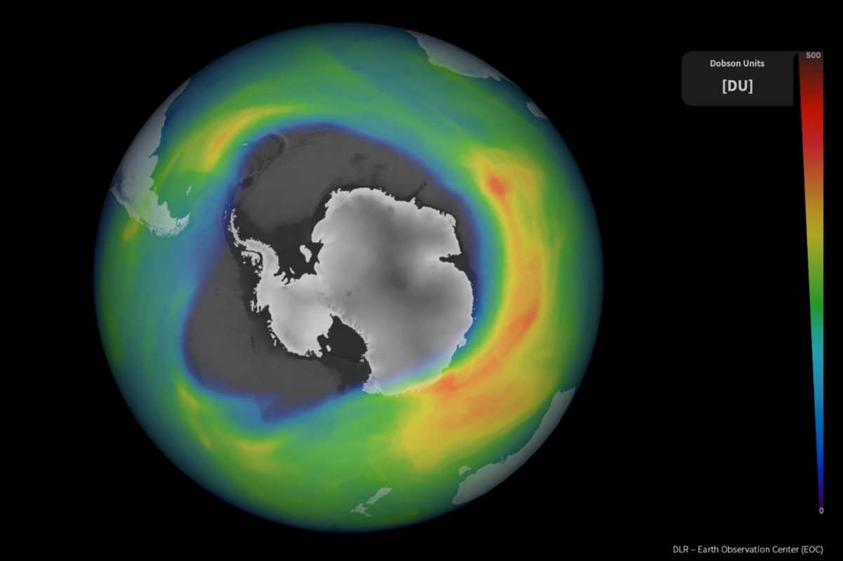 buco ozono antartide 2020