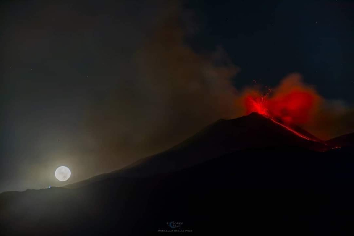 eruzione etna agosto 2018