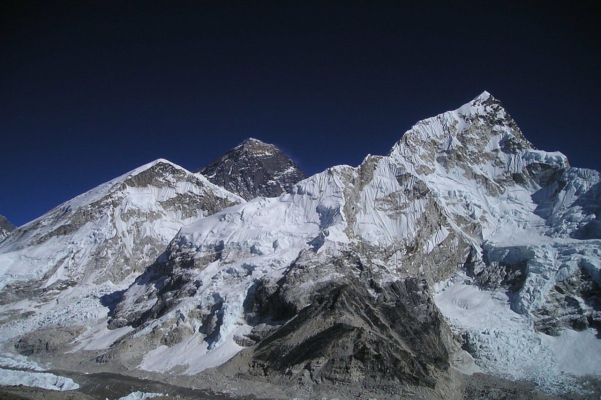 Crollo ghiacciaio Himalaya