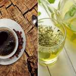 caffè e tè verde