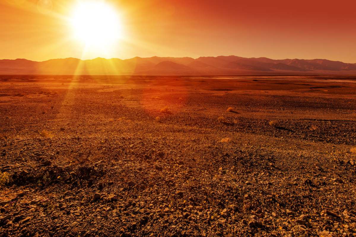 Caldo record Death Valley