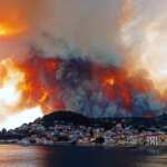 Incendi Evia Grecia