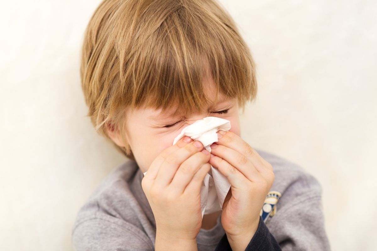 curare il raffreddore dei bambini