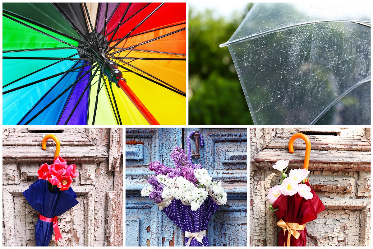 riciclo creativo ombrelli