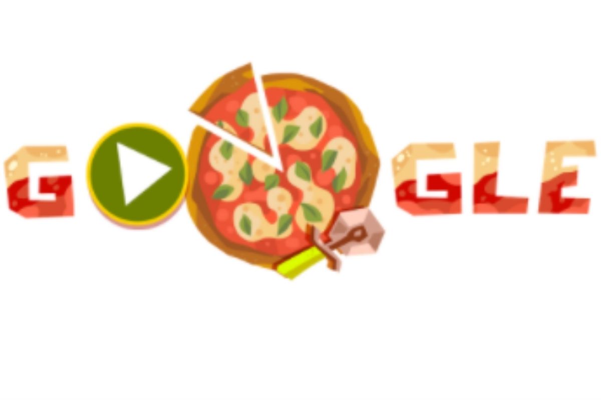 doodle dedicato alla pizza