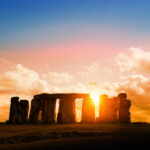 Stonehenge tramonto