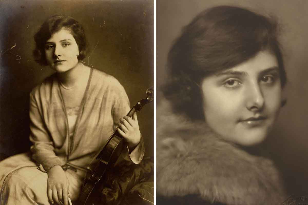 violinista ebrea Alma Rose
