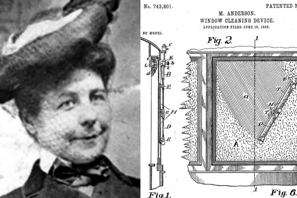 Mary Anderson e prototipo tergicristallo