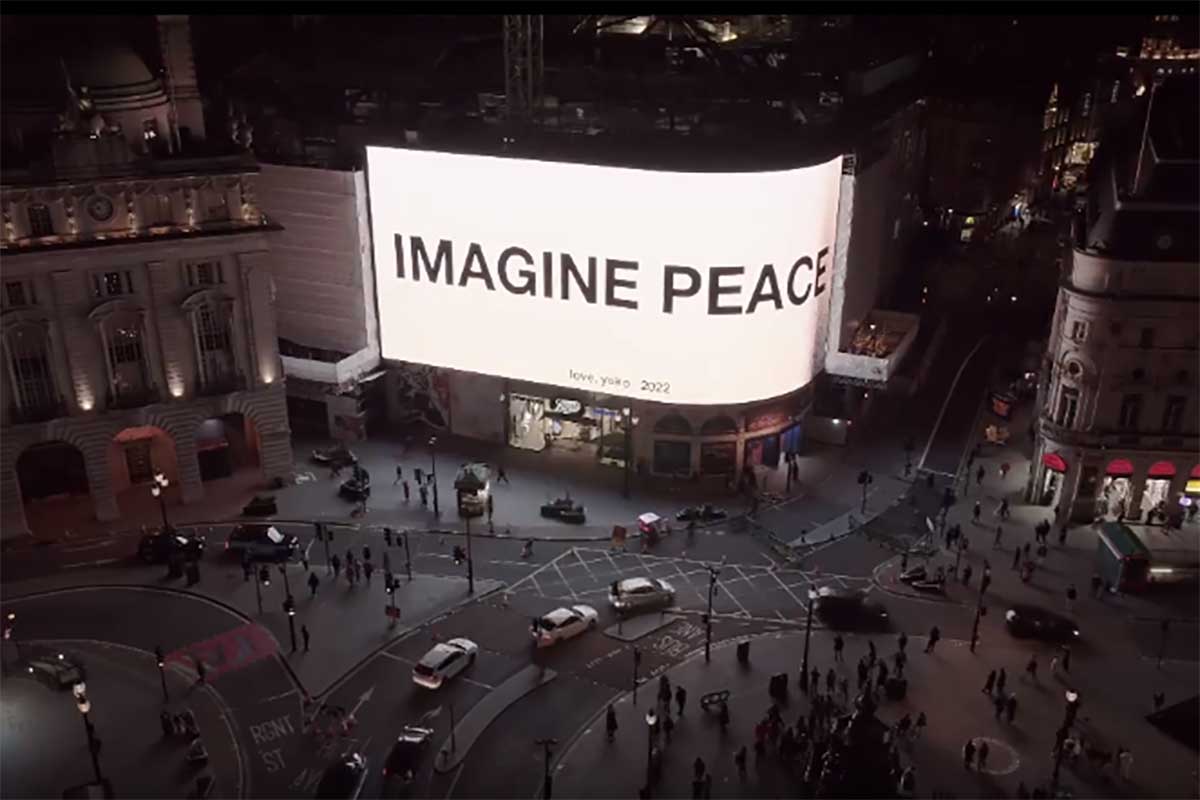Imagine peace