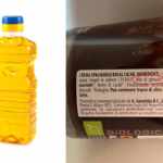 olio girasole etichette alimentari