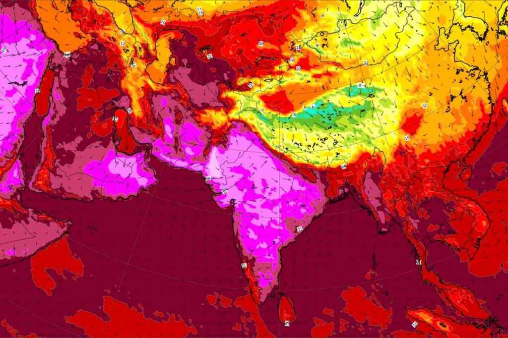 India caldo record