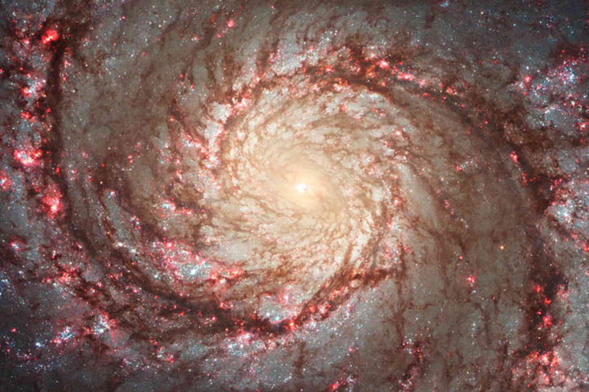 galassia whirpool m51 foto nasa
