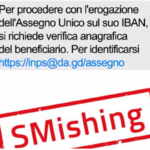 assegno unico inps phishing
