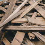 legno riciclato materiale resistente acciaio