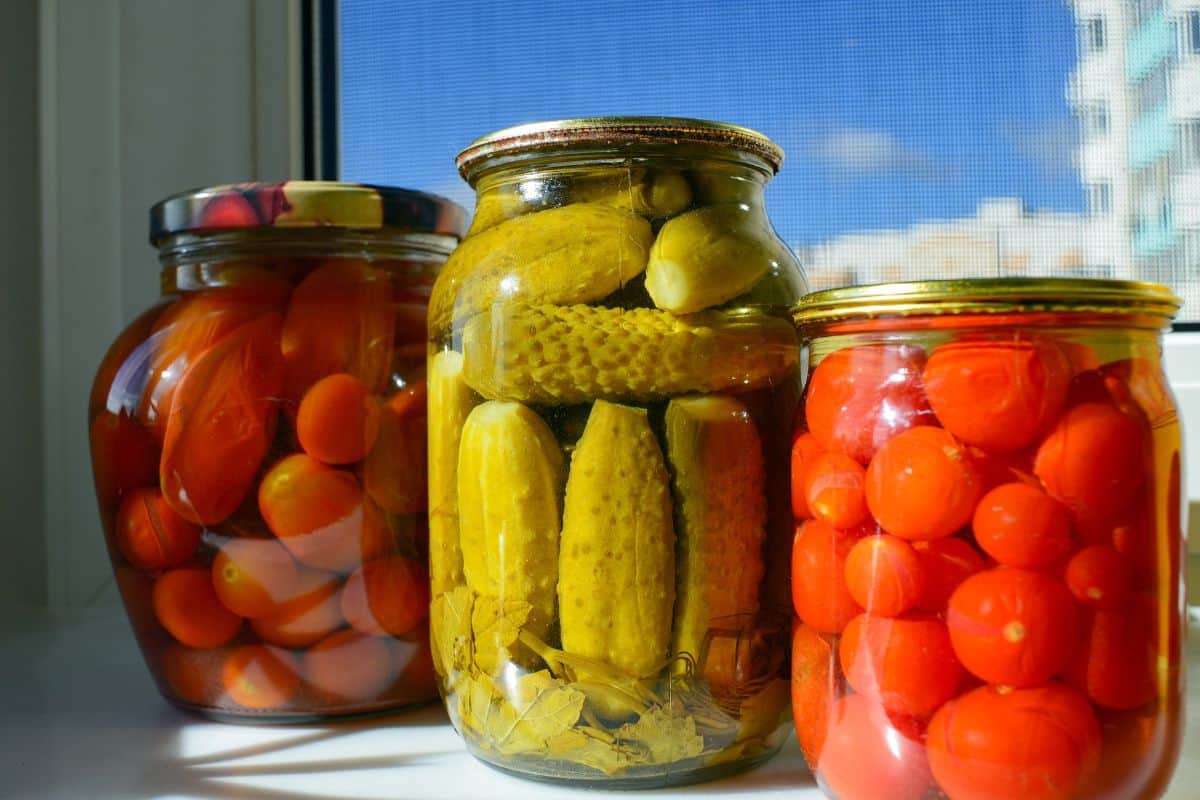 Shelf life of pickles.