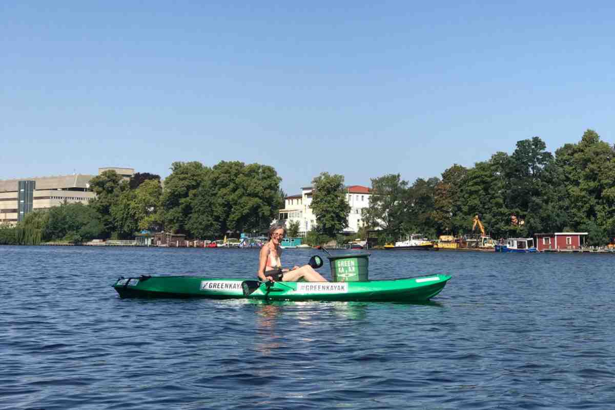green kayak Berlino