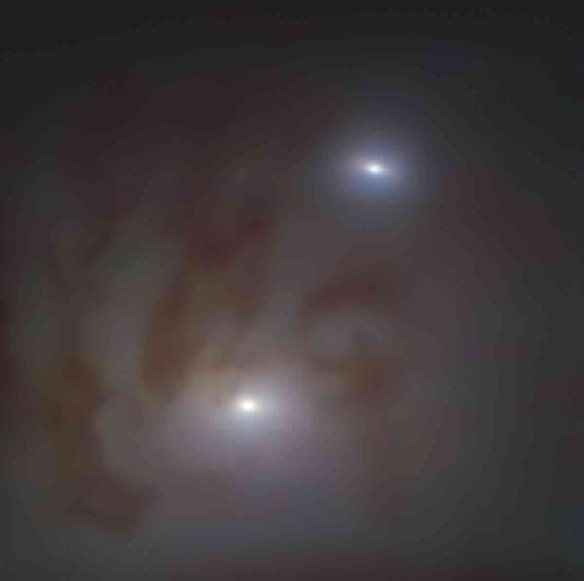 collisione cosmica very large telescope