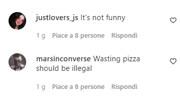 commenti kate perry lancio pizza 2