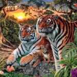 illusione ottica tigri