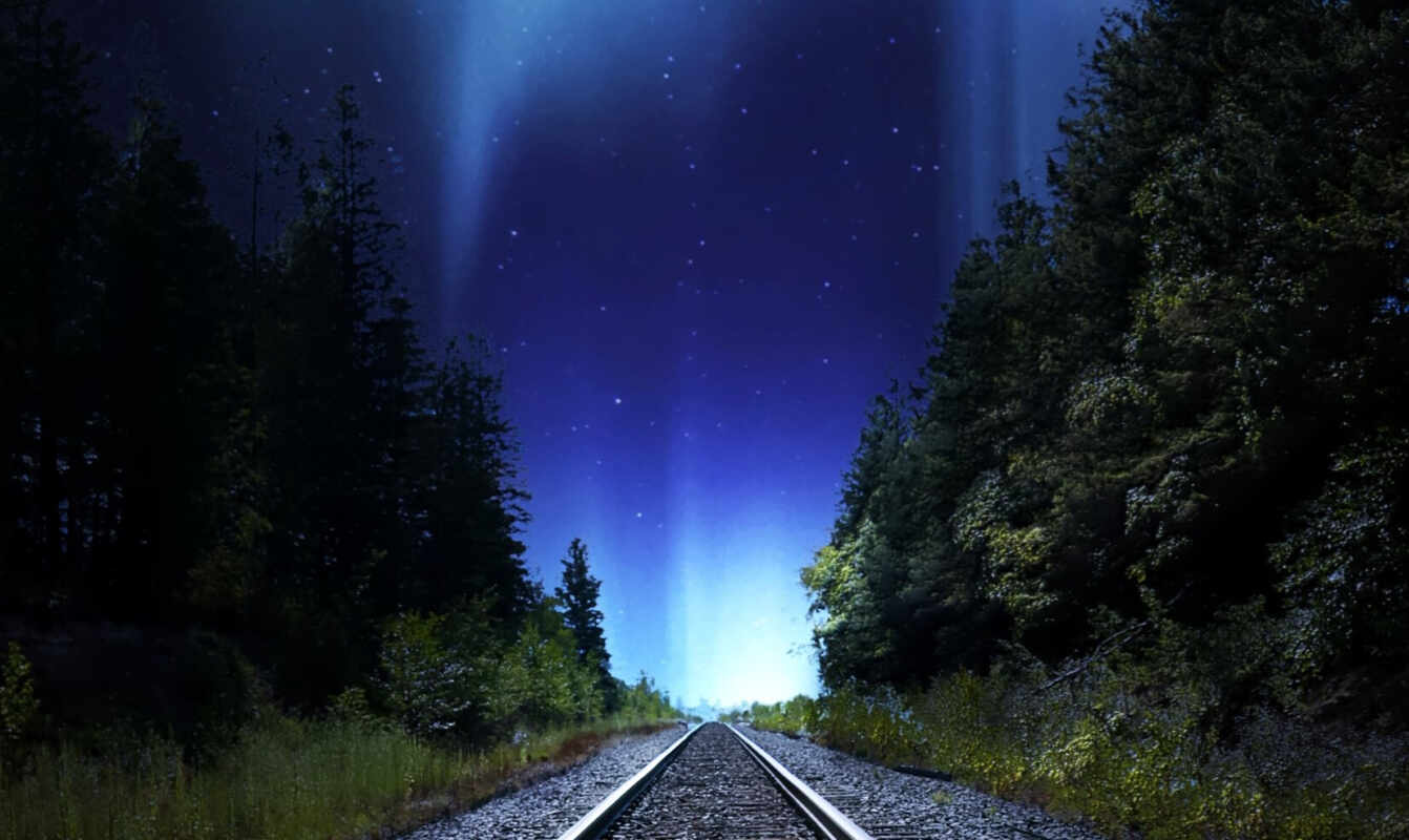 aurora boreale treno