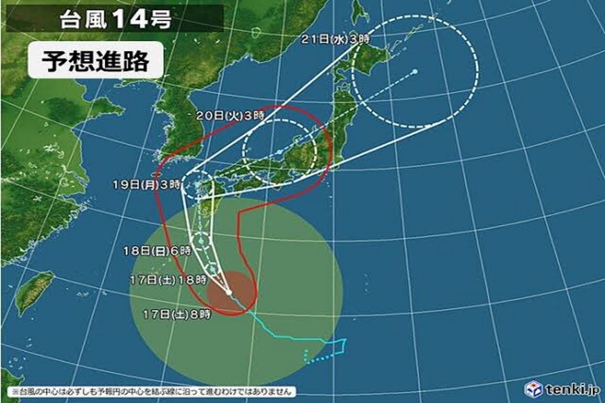 Tifone Giappone