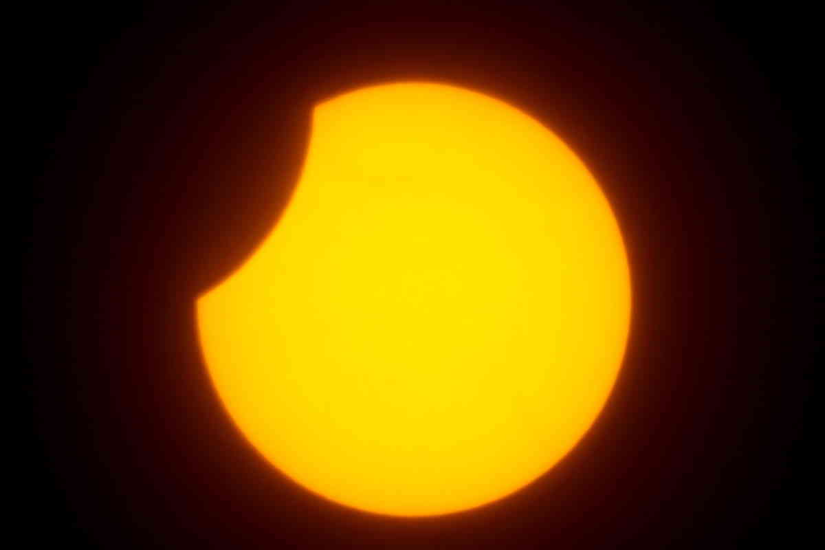 eclissi di sole 25 ottobre 2022