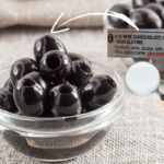 olive nere etichetta gluconato ferroso