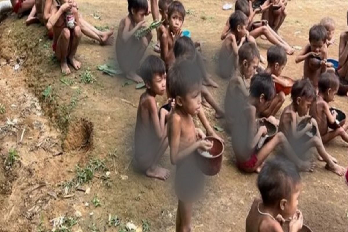 bambini Yanomami