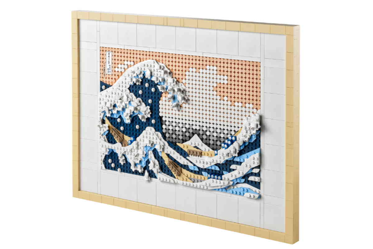 lego la grande onda hokusai