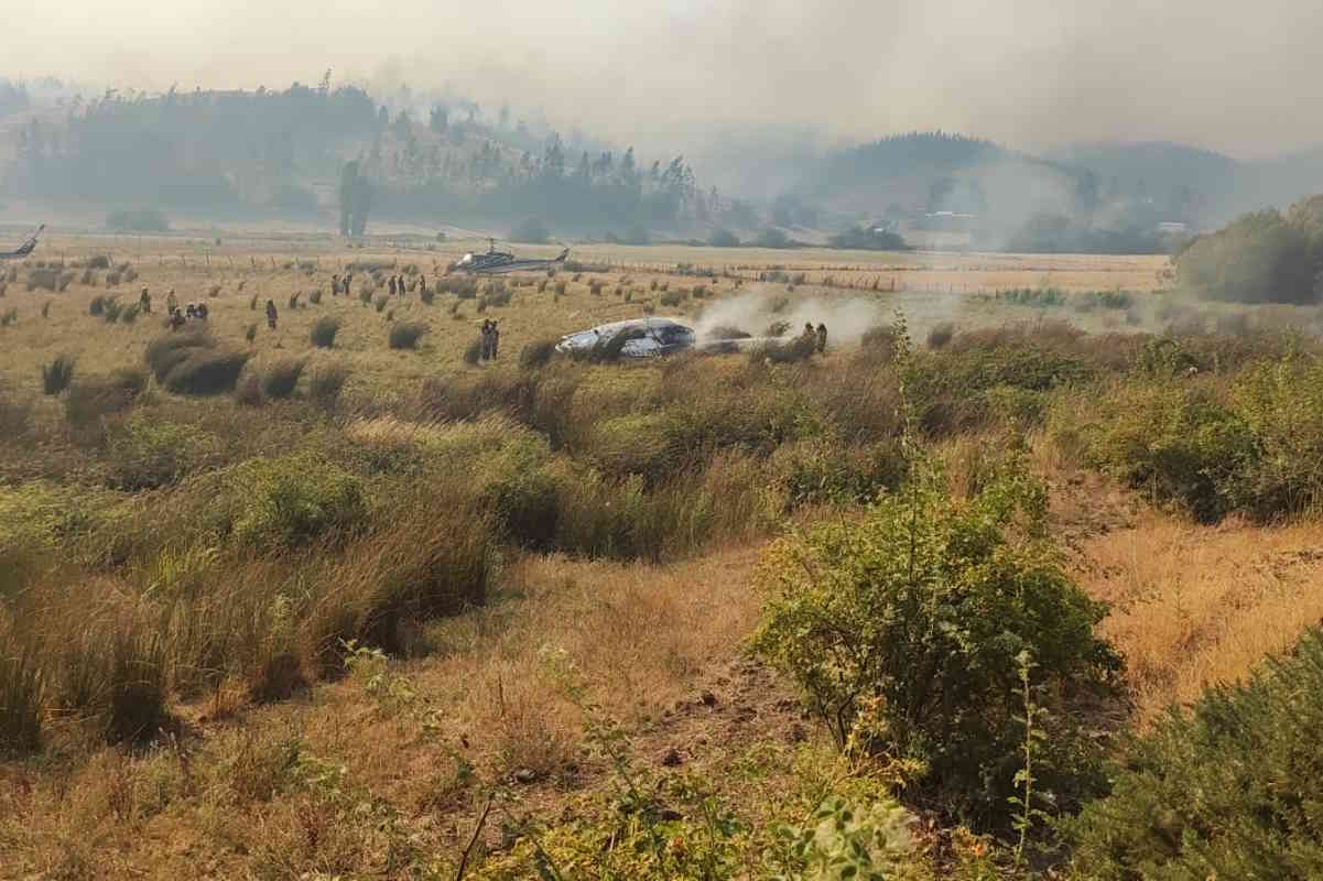 Desastre ambiental, Chile arde: más de doscientos incendios en los bosques del sur, el gobierno declara estado de desastre
