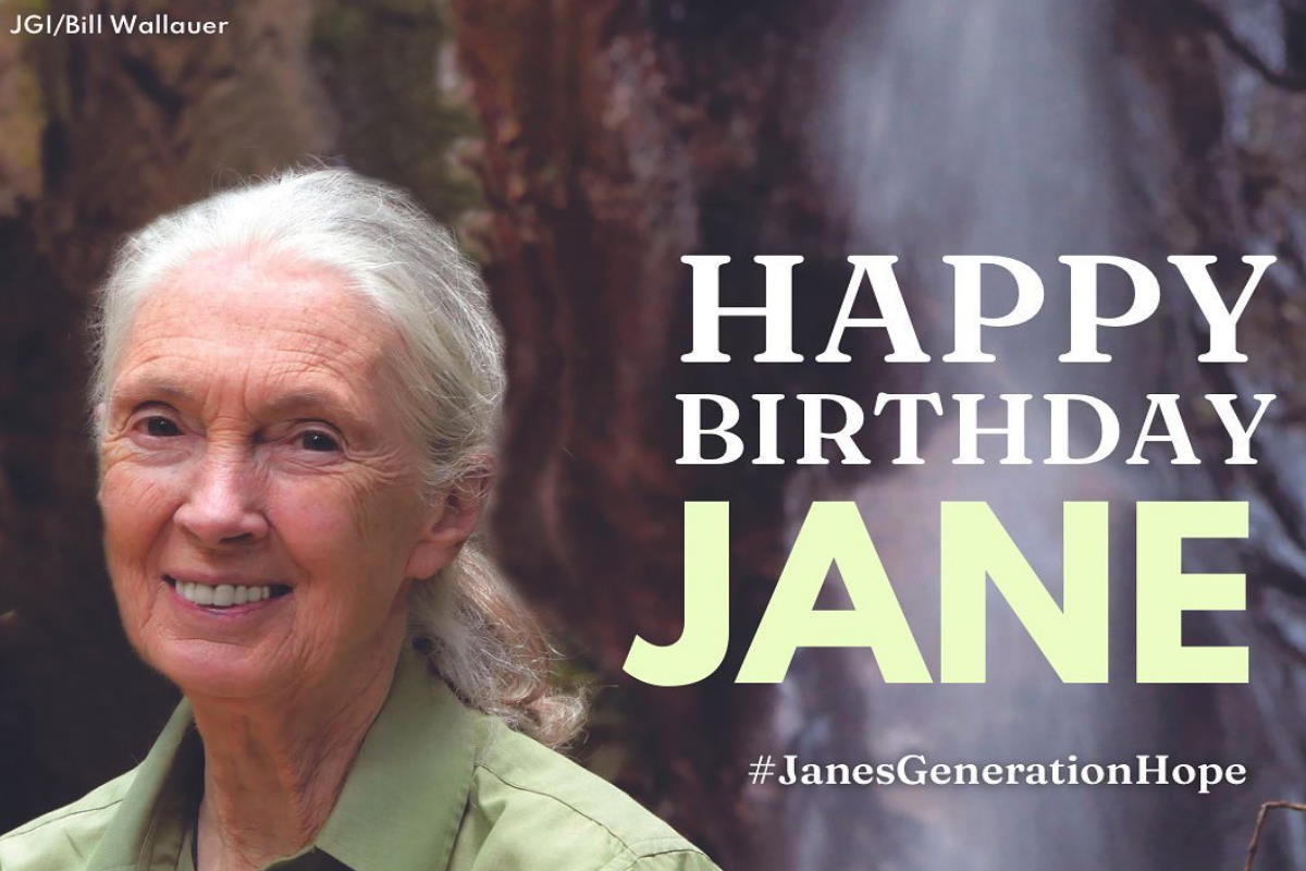 compleanno jane goodall