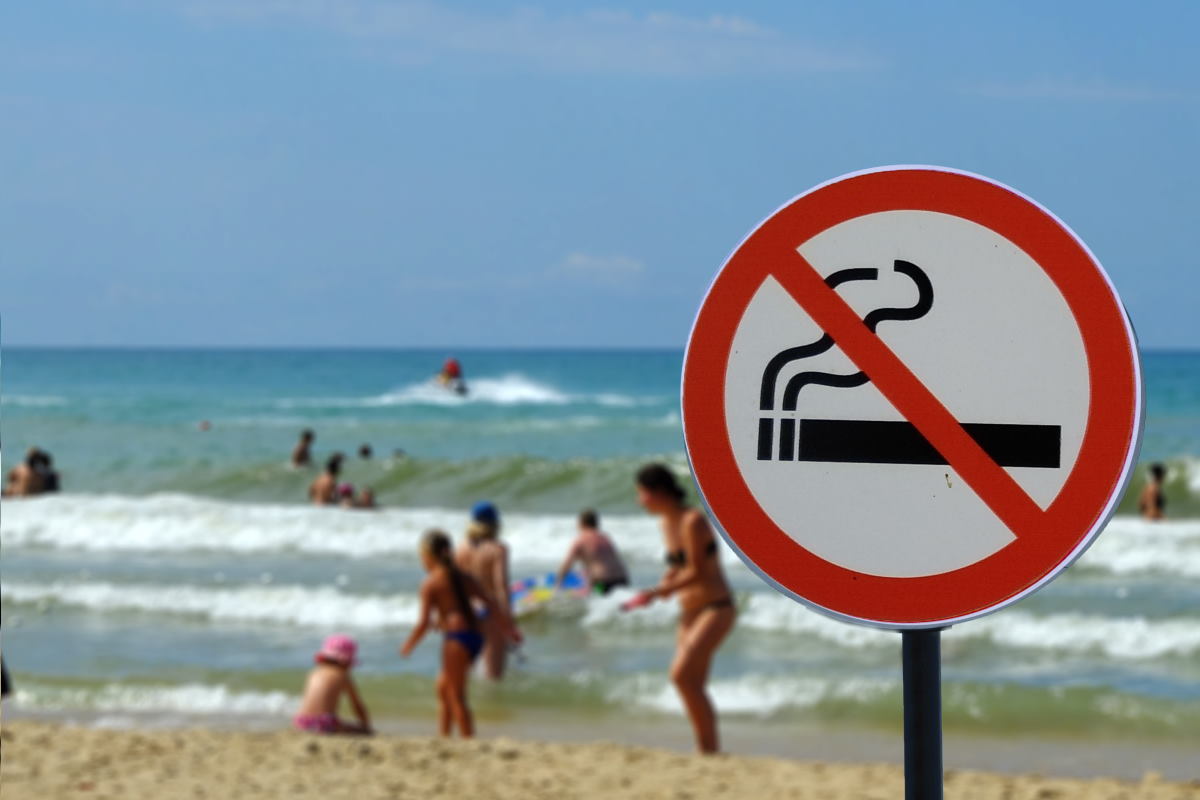 divieto fumo spiaggia