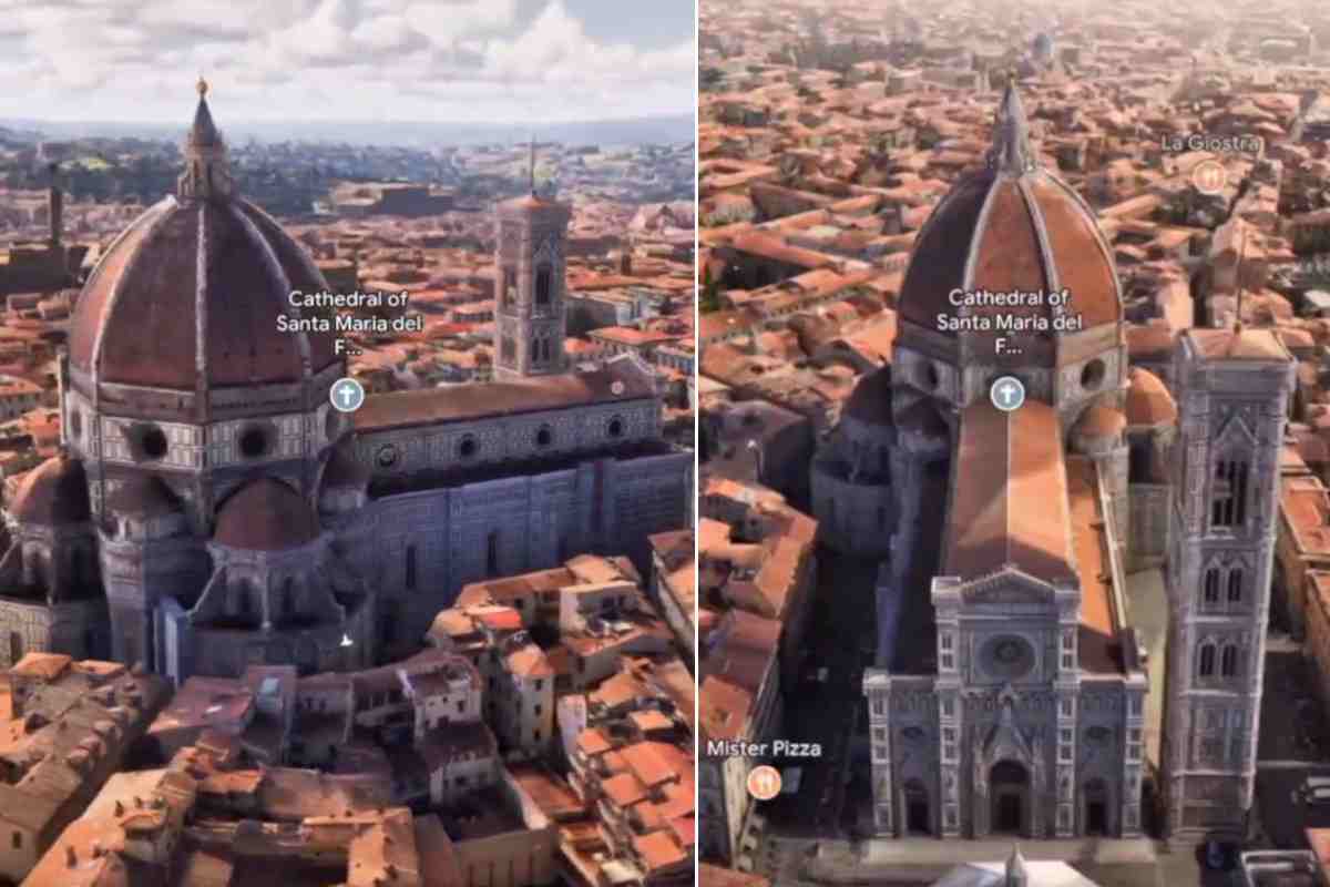 Visualizzazione immersiva Firenze Venezia