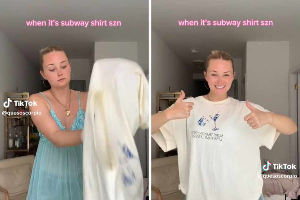 subway t-shirt