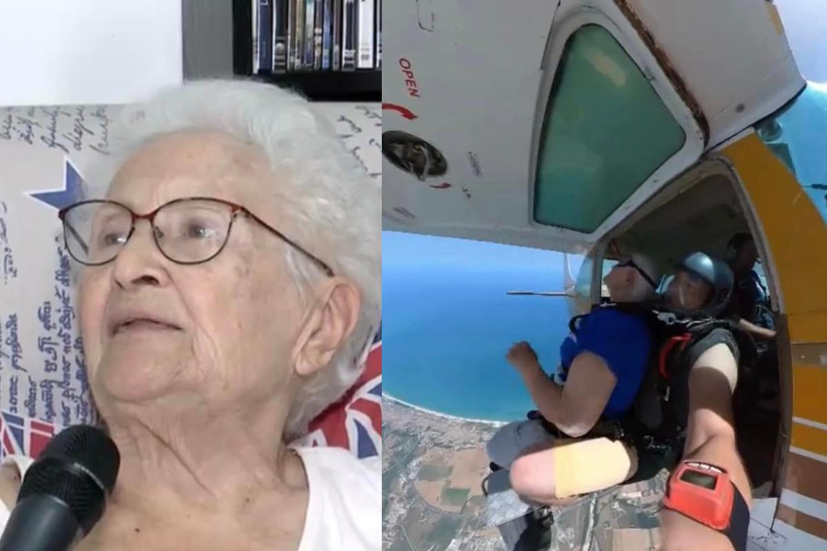 Nonna Italia paracadute