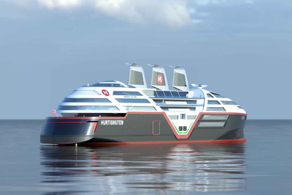 SEA Zero nave da crociera progetto