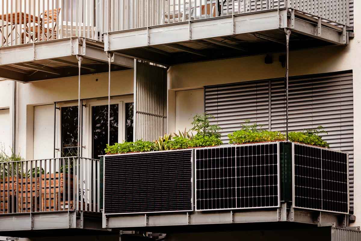 fotovoltaico da balcone