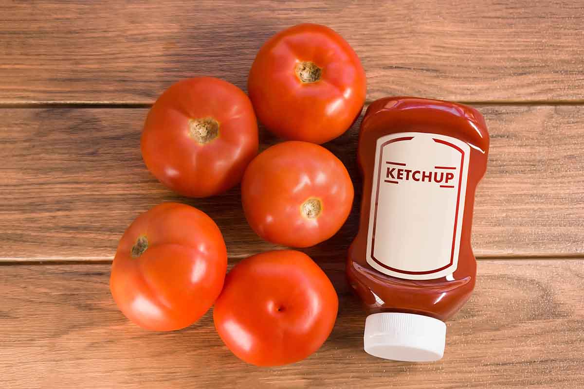 riciclo creativo ketchup