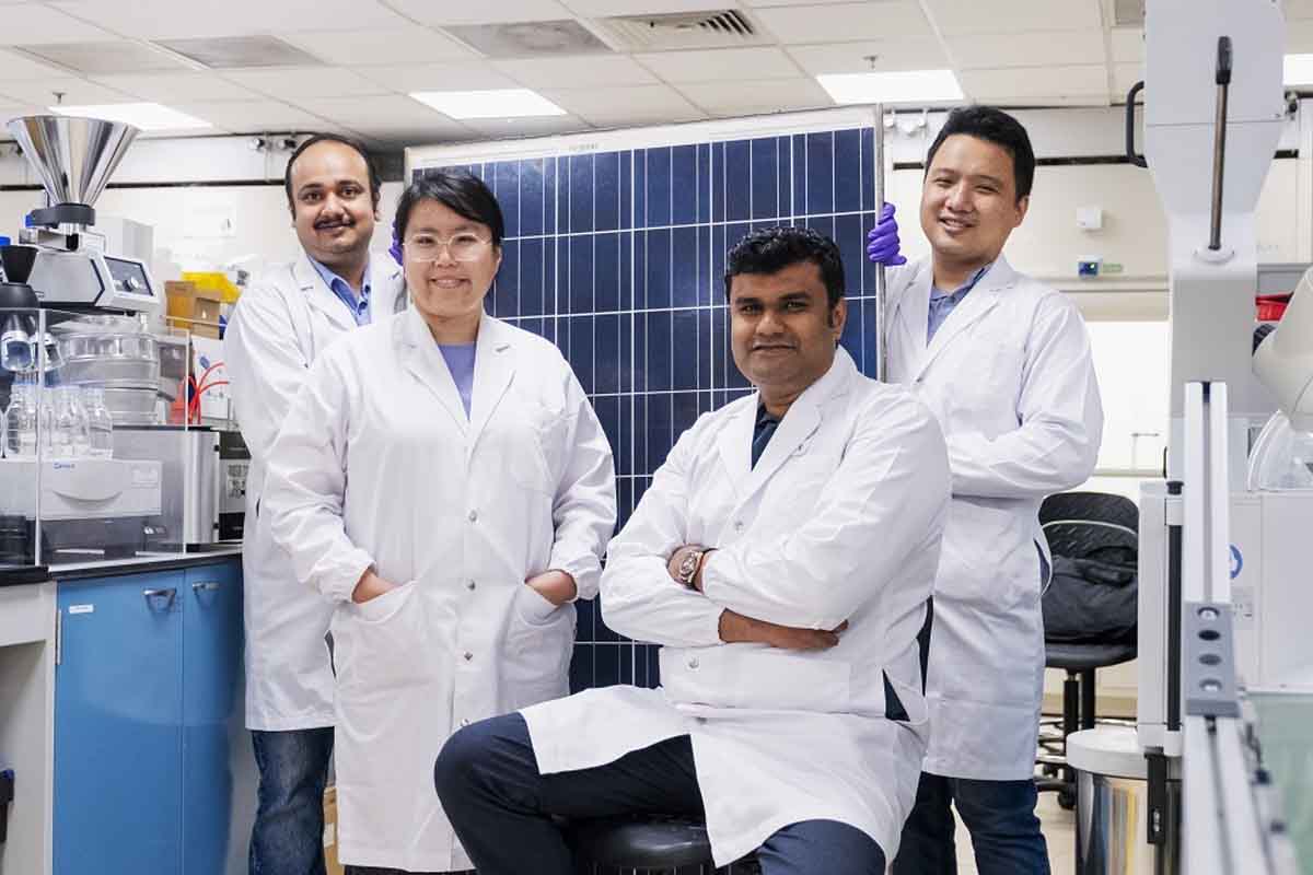 Scienziati NTU Pannelli solari batterie