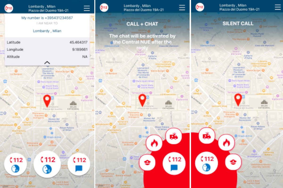 Where Are U, come (e dove) funziona l’app del 112 per le emergenze 