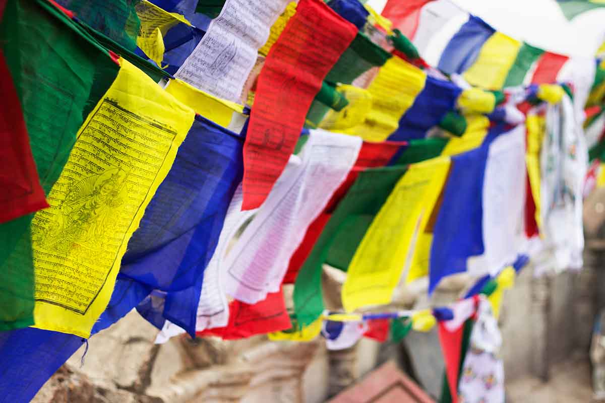 bandiere tibetane