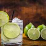 Caipirinha cocktail lime