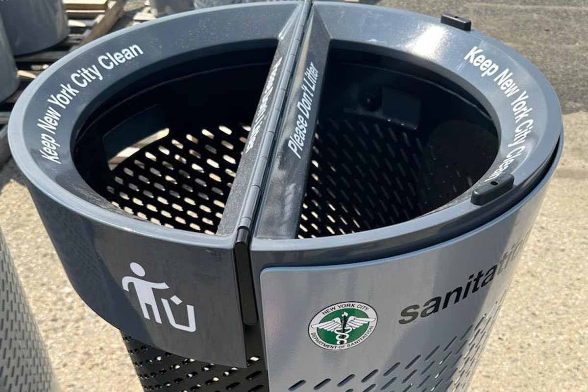 Cestini dei rifiuti New York
