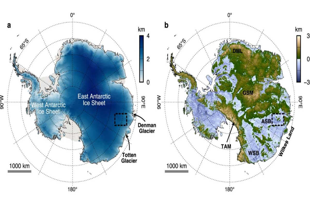 Paesaggio congelato Antartide