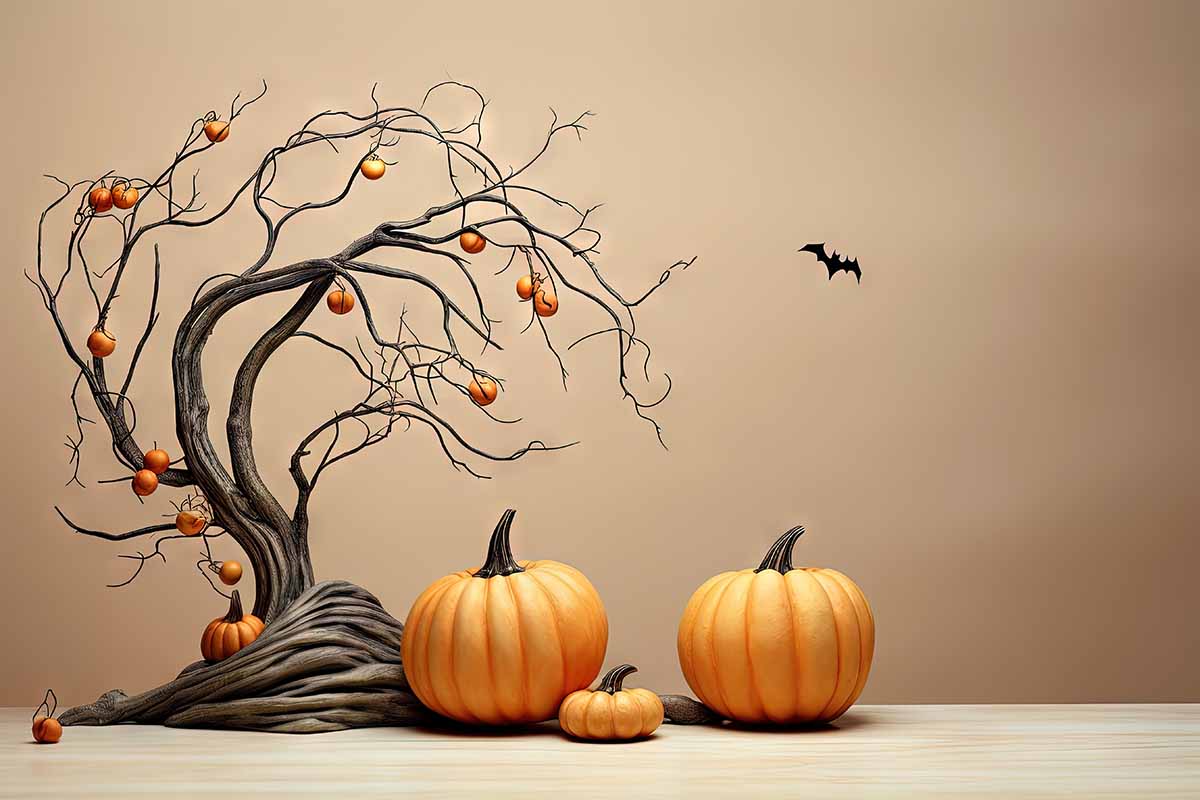 Albero di Halloween fai da te: scopri come realizzarlo per decorare casa  --- (Fonte immagine: https://www.greenme.it/wp-content/uploads/2023/10/albero-halloween.jpg)
